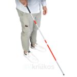 Reflective Foldable White Stick for Blind People - Image 7