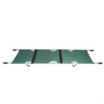 Folding Aluminium Stretcher - Green - Image 3