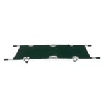 Folding Aluminium Stretcher - Green